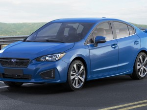 subaru impreza 2017 3D 模型