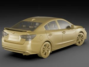subaru impreza 2017 3D Model