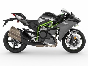 kawasaki ninja h2 3D Model