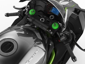 kawasaki ninja h2 3D Model
