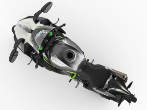 kawasaki ninja h2 3D Model