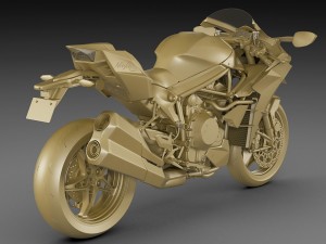 kawasaki ninja h2 3D Model