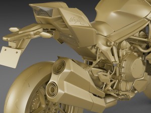 kawasaki ninja h2 3D Model