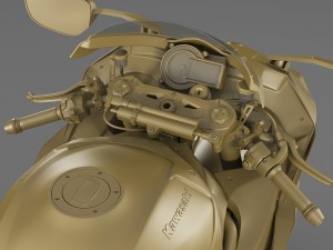 kawasaki ninja h2 3D Model