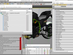 kawasaki ninja h2 3D Model