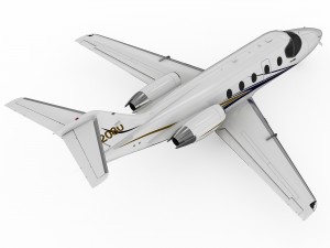 hawker 400xp 3D Model