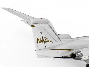 hawker 400xp 3D Model