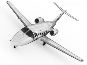 hawker 400xp 3D Model
