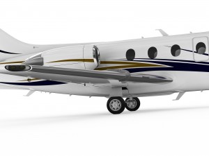 hawker 400xp 3D Model