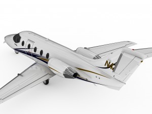 hawker 400xp 3D Model