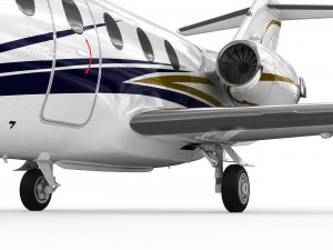 hawker 400xp 3D Model