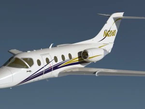 hawker 400xp 3D Model