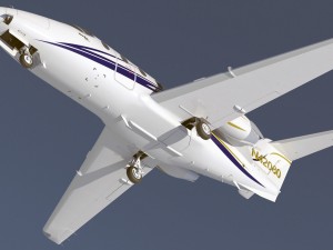 hawker 400xp 3D Model
