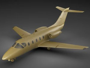 hawker 400xp 3D Model