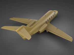hawker 400xp 3D Model