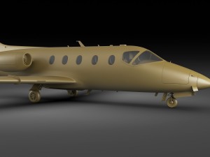 hawker 400xp 3D Model