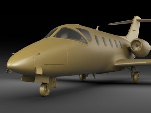 hawker 400xp 3D Model