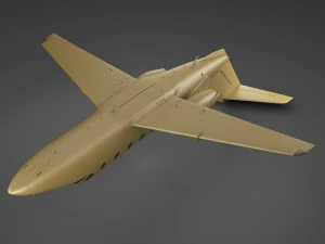 hawker 400xp 3D Model