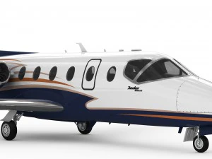 hawker beechcraft beech mitsubishi 400 xpr 400xpr 3D Model