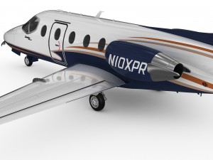 hawker beechcraft beech mitsubishi 400 xpr 400xpr Modelo 3D