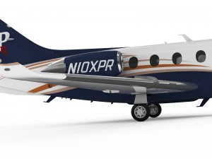 hawker beechcraft beech mitsubishi 400 xpr 400xpr 3D Model