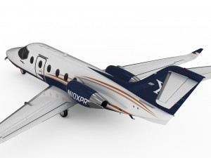 hawker beechcraft beech mitsubishi 400 xpr 400xpr Modelo 3D