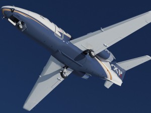 hawker beechcraft beech mitsubishi 400 xpr 400xpr Modelo 3D