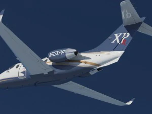 hawker beechcraft beech mitsubishi 400 xpr 400xpr 3D Model