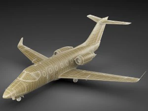 hawker beechcraft beech mitsubishi 400 xpr 400xpr 3D Model