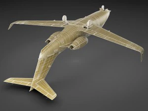 hawker beechcraft beech mitsubishi 400 xpr 400xpr 3D Model
