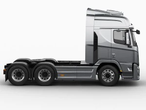 hyundai xcient with trailer 3D Model