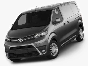 toyota proace 2016 Modelo 3D