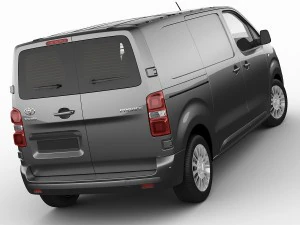 toyota proace 2016 Modelo 3D