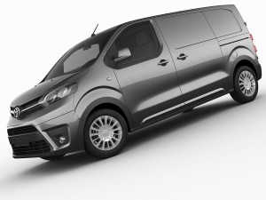 toyota proace van 2016 Modelo 3D