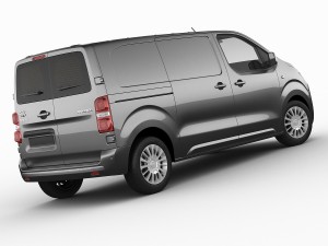 toyota proace van 2016 Modelo 3D