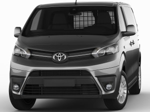 toyota proace van 2016 Modelo 3D