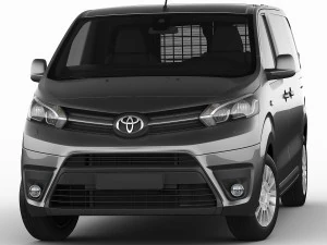 toyota proace 2016 Modelo 3D