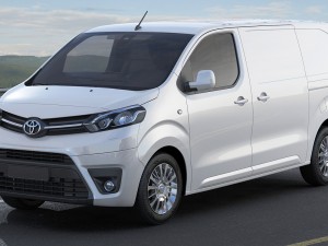 toyota proace van 2016 Modelo 3D