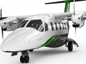 evektor ev-55 outback Modello 3D