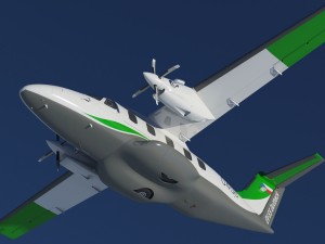 evektor ev-55 outback Modello 3D