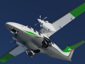 evektor ev-55 outback Modello 3D