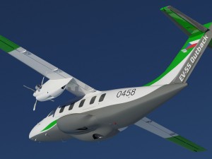 evektor ev-55 outback Modello 3D