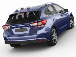 subaru impreza 5-door 2017 3D-Modell