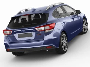 subaru impreza 5-door 2017 3D Model