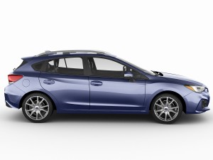 subaru impreza 5-door 2017 3D-Modell