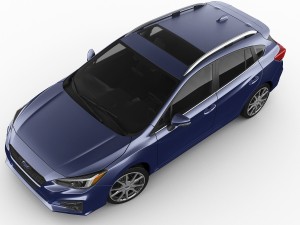 subaru impreza 5-door 2017 3D-Modell