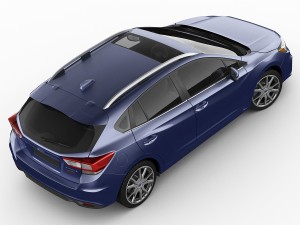 subaru impreza 5-door 2017 3D-Modell