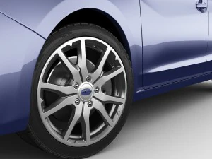 subaru impreza 5-door 2017 3D Model