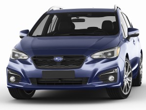subaru impreza 5-door 2017 3D-Modell