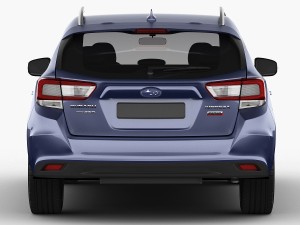subaru impreza 5-door 2017 3D-Modell